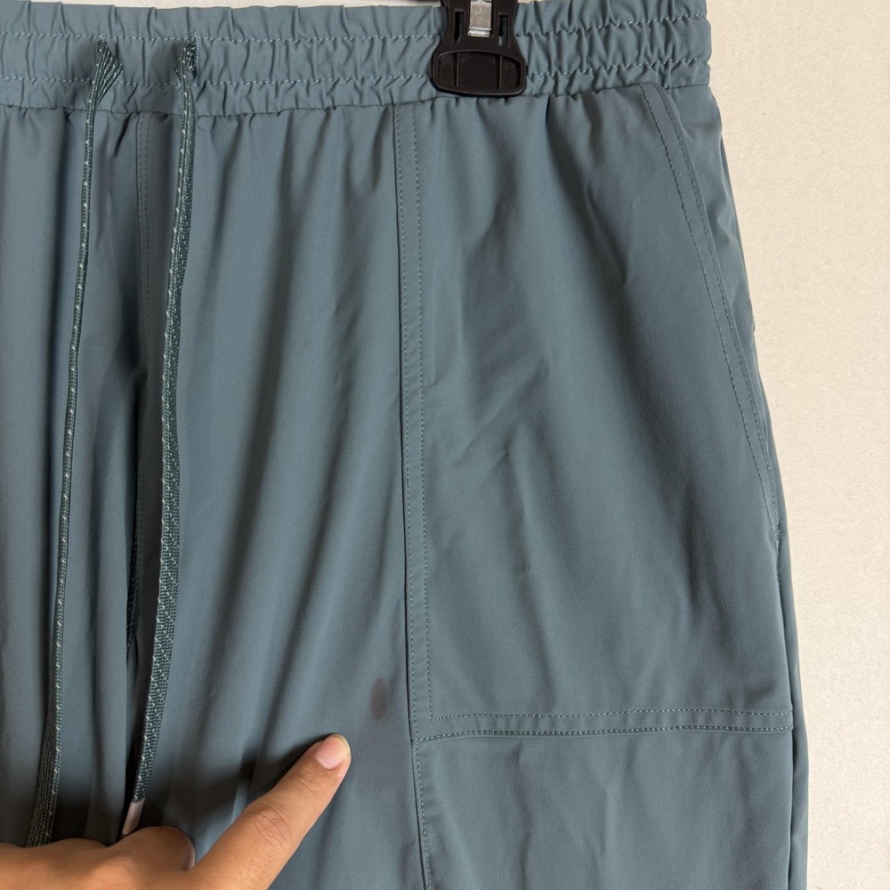 Fabletics Pants Womens Large Blue Jogger Lightweight Stretch Pockets Athletic - Picture 12 of 15